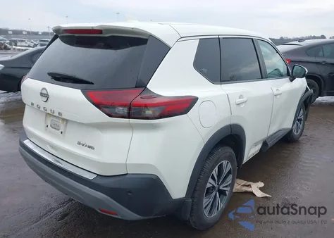 2022 Nissan Rogue Sv Intelligent Awd from USA, damaged, VIN 5N1BT3BB7NC694171